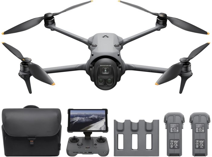 DJI Mavic 4 Pro 512GB Creator Combo With DJI RC Pro 2, Tri-Camera Drone