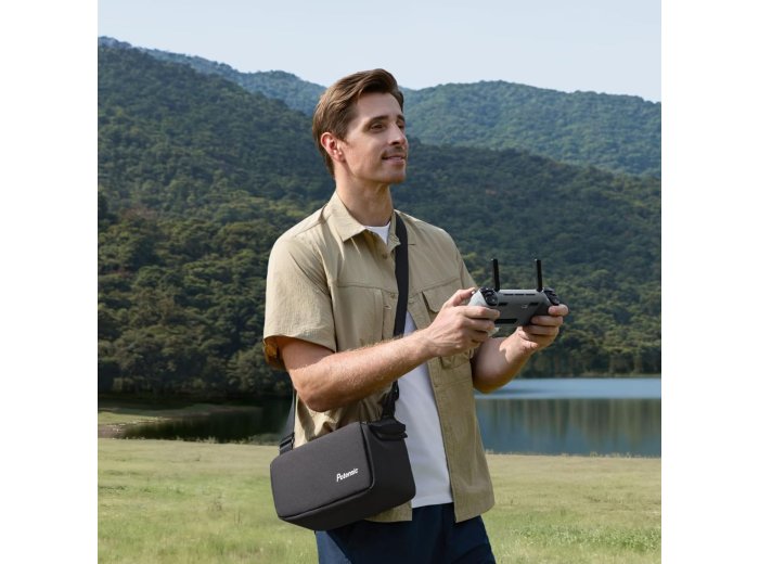 Potensic Atom 2 Fly More Combo with RC PTD 1, Drones with Camera for Adults 4K Video, 8K Photo, 10KM Transmission, 96 Mins Flight, 3-Axis Gimbal, AI Track, Vertical Shooting, AI Night Shot, Under 249g