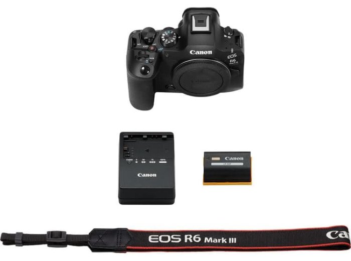 Canon EOS R6 Mark III Full-Frame Mirrorless Camera (7084C002) Bundle