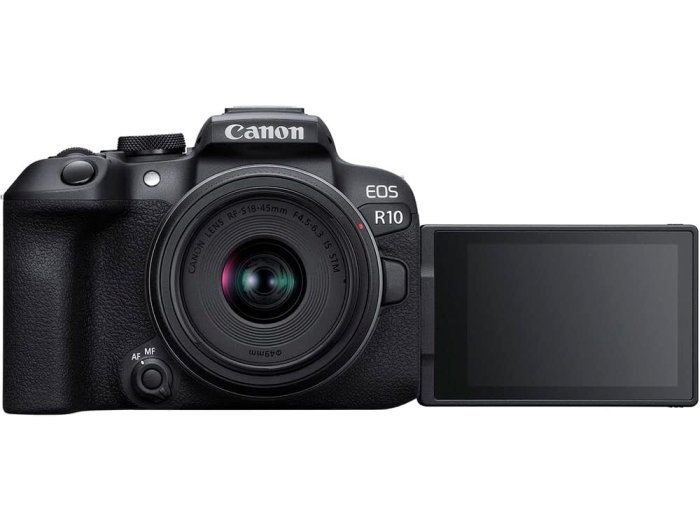 Canon EOS R10 Mirrorless Camera with 18-45mm Lens (5331C009) Bundle