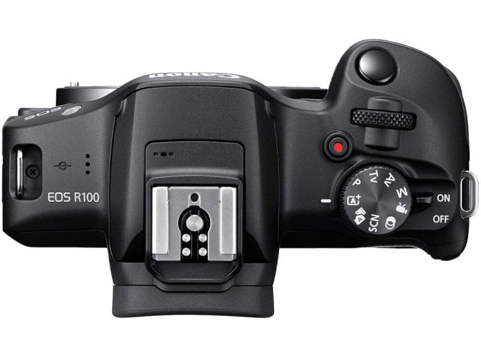 Canon EOS R100 Mirrorless Camera with 18-45mm & 55-210mm Double Lens Bundle