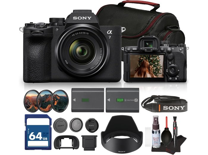 Sony a7 V Mirrorless Camera with 28-70mm Lens & Battery Bundle
