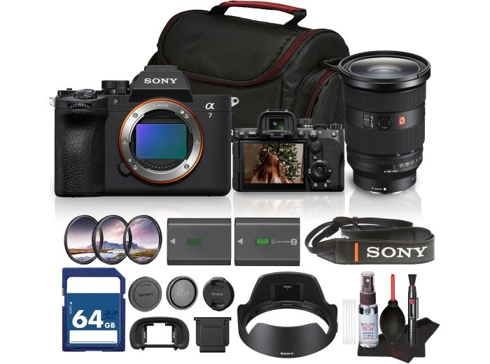 Sony a7 V Mirrorless Camera with FE 24-70mm Lens & Battery Bundle