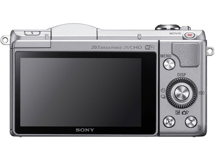 Sony Alpha a5000 Mirrorless Digital Camera with 16-50mm OSS Lens (Silver)