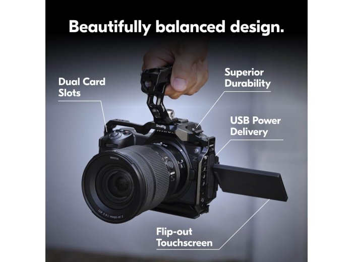 Nikon Z6 III, Black | Full-Frame Mirrorless Stills/Video Camera with 6K/60p Internal RAW Recording | USA Model
