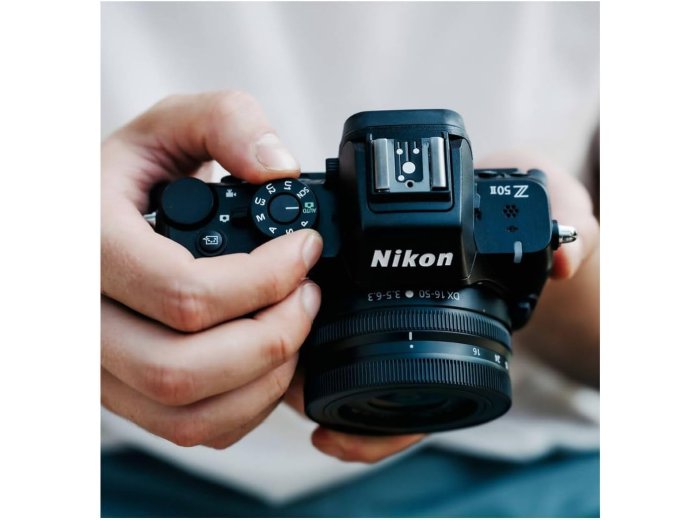 Nikon Z50 II with Two Lenses | Compact mirrorless Stills/Video Camera with Easy Color presets and Wireless Photo Sharing | USA Model