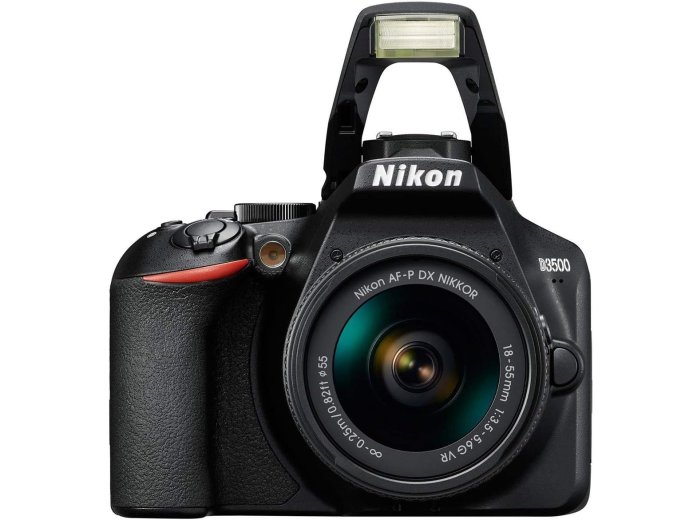 Nikon D3500 W/ AF-P DX NIKKOR 18-55mm f/3.5-5.6G VR Black