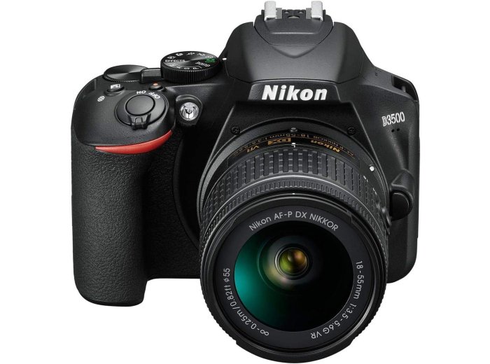 Nikon D3500 W/ AF-P DX NIKKOR 18-55mm f/3.5-5.6G VR Black