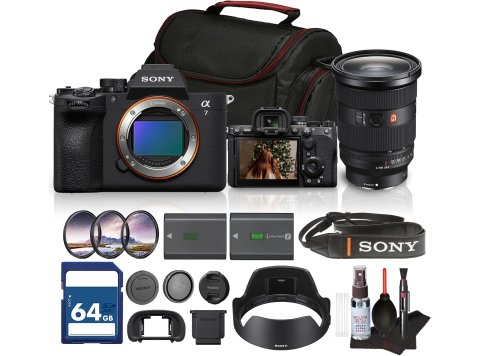 Sony a7 V Mirrorless Camera with FE 24-70mm Lens & Battery Bundle