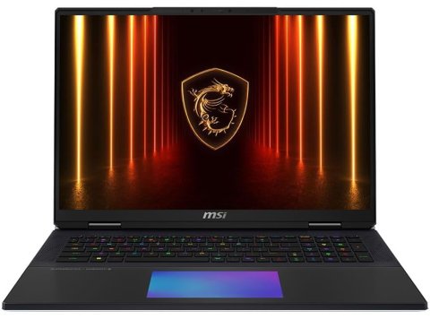 MSI Titan 18 HX AI A2XWJG 18" UHD+ Mini LED 120Hz, Gaming Laptop Computer - Core Black, Intel Core Ultra 9 285HX 2.1GHz; NVIDIA GeForce RXT 5090 GPU 24GB GDDR7; 64GB DDR5 RAM; 2 x 2TB NVMe SSD