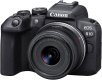 Canon EOS R10 Mirrorless Camera with RF 18-45mm & 55-210mm Dual Lens Bundle
