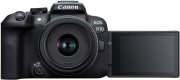 Canon EOS R10 Mirrorless Camera with RF 18-45mm & 55-210mm Dual Lens Bundle
