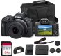 Canon EOS R100 Mirrorless Camera with RF-S 18-45mm Lens Bundle