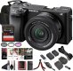 Sony Alpha a6400 Camera with 16-50mm Lens & Photo Software Bundle