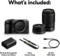 Nikon Z 30 with Two Lenses | Our Most Compact, Lightweight mirrorless Stills/Video Camera with Wide-Angle and telephoto Zoom Lenses | Nikon USA Model