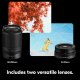 Nikon Z 30 with Two Lenses | Our Most Compact, Lightweight mirrorless Stills/Video Camera with Wide-Angle and telephoto Zoom Lenses | Nikon USA Model