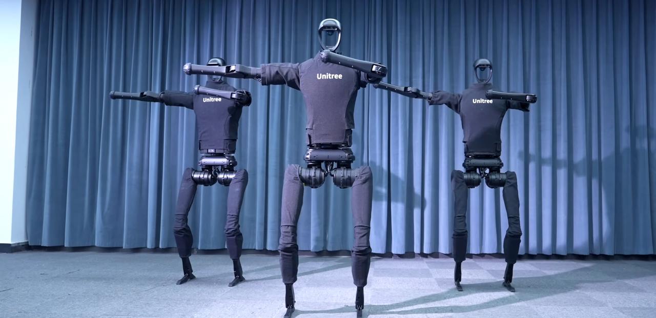 中国机器人H1在没有液压系统的情况下实现了向后跳跃的壮举。