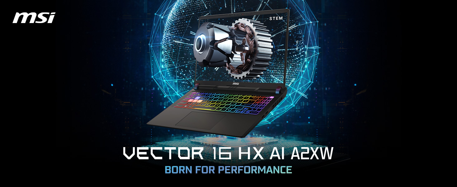 Vector 16 HX AI Key Visual
